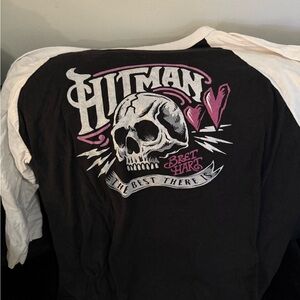 Bret Hart WWE baseball tee XL